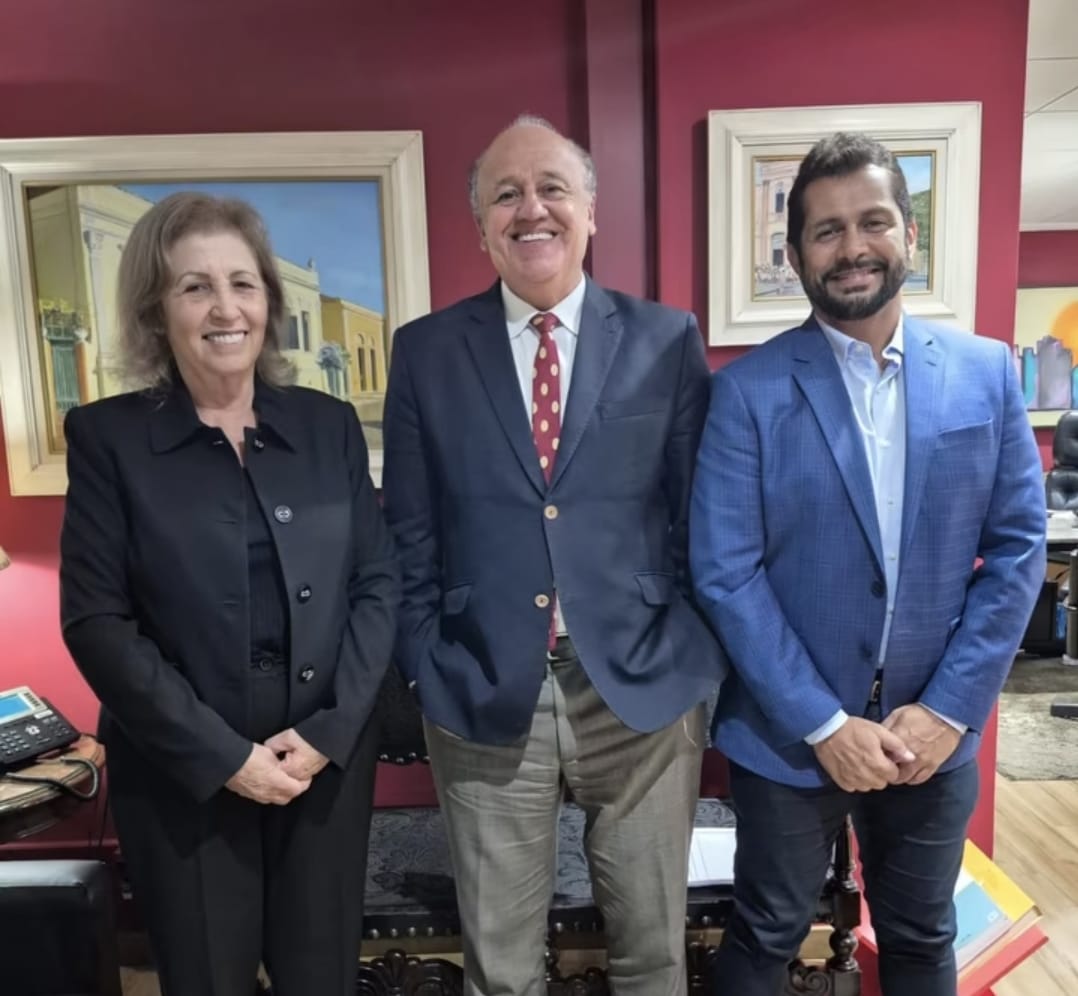 Presidente Rafael Nizato e Dra. Maria Isabel visitam Conselheiro Dr. Dimas Ramalho em São Paulo